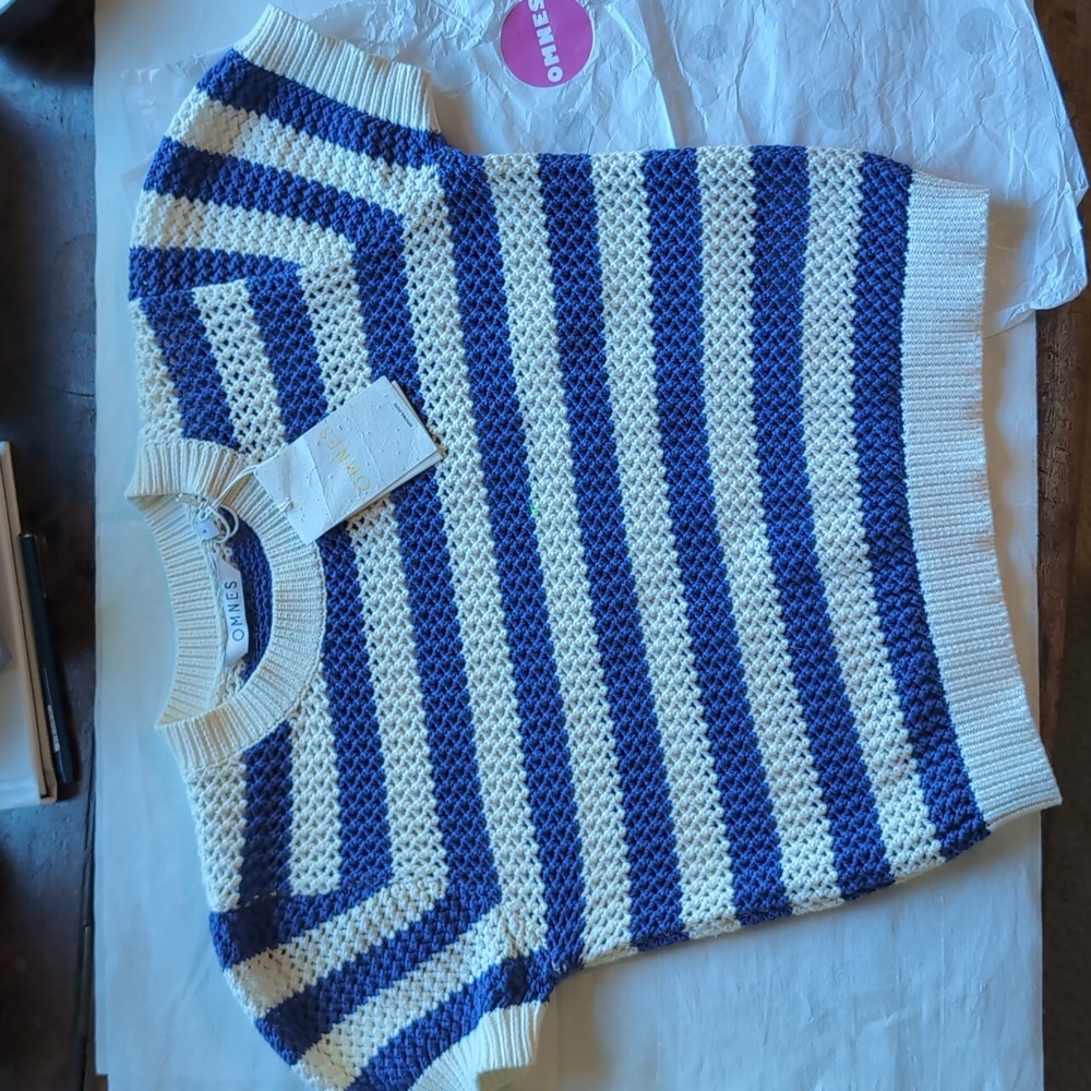 Omnes Lexi Striped Jumper NWT